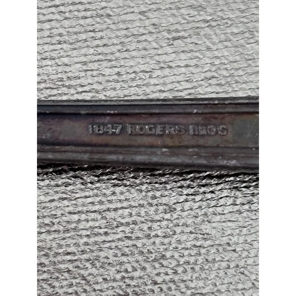 3 Tablespoons Vintage 1847 Rodgers‎ Silver Plate Spoons 3002